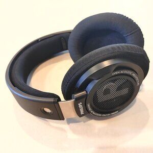 Philips SHP9500 Wired Over-Ear Headphones (Black)